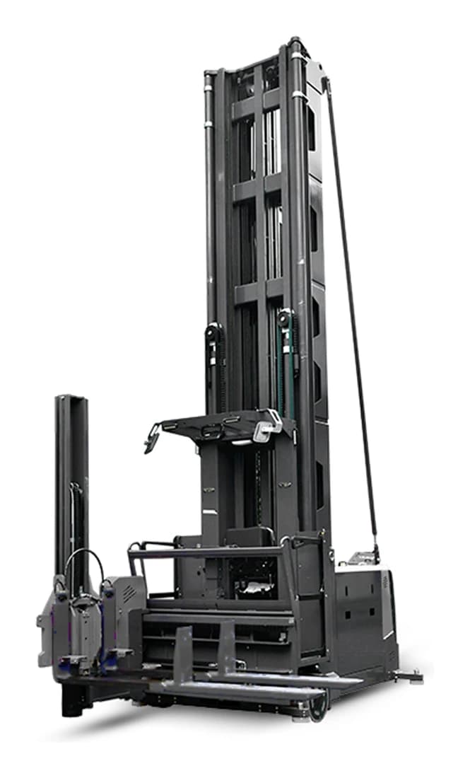 SF-1200M-DD double-deep man-up VNA stacker with telescopic forks
