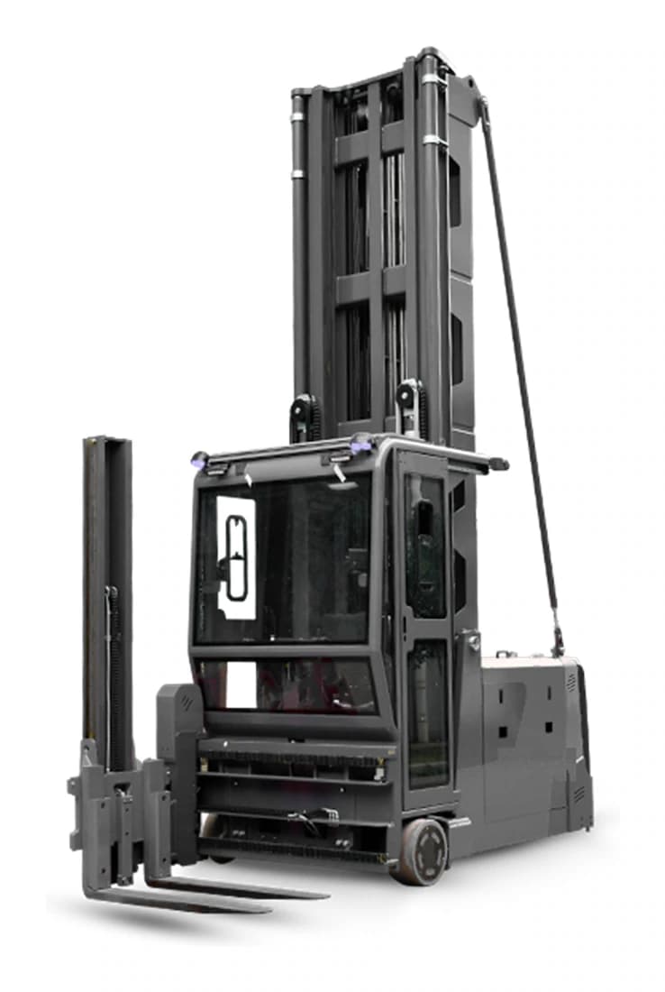 SF-1400M-CS cold storage man-up VNA stacker with heated cabin