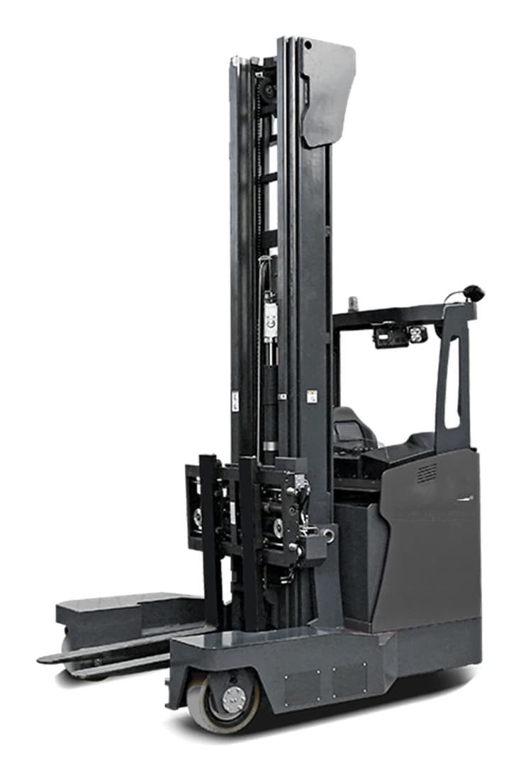 SF-2500M 3000M side-seated multi-directional reach forklift