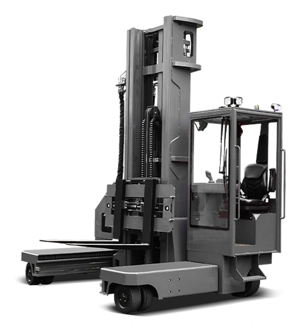 SF-8000M eight tonne multi-directional reach forklift