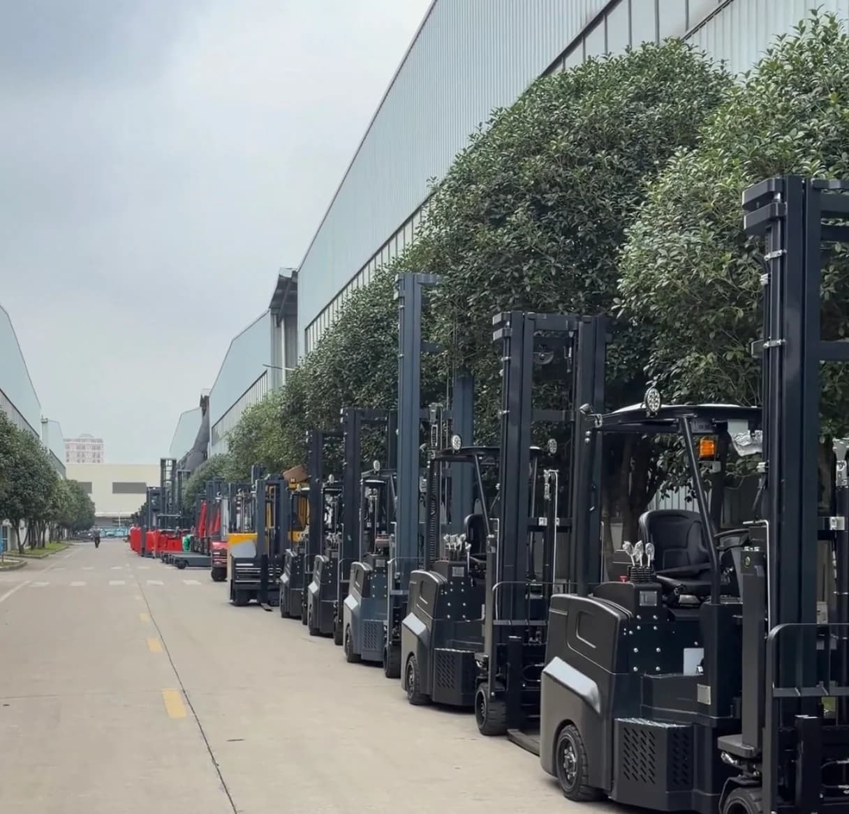 A mixed fleet, one shipment